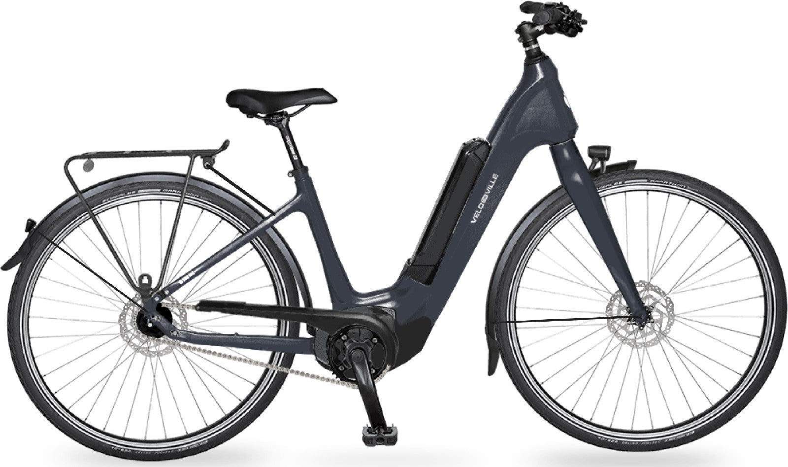  Velo De Ville CEB 900 Carbon Smart 8G Alfine - 545 Wh - 2023 - 28 Zoll - Tiefeinsteiger