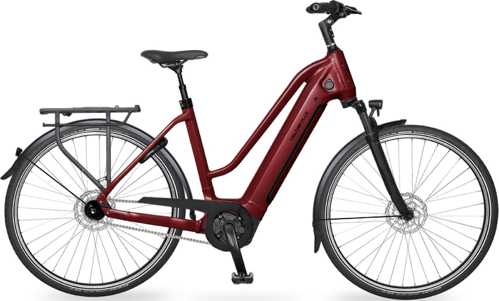  Velo De Ville AEB 990 - Trapez - 625 Wh - 2024 - 28 Zoll - Trapez