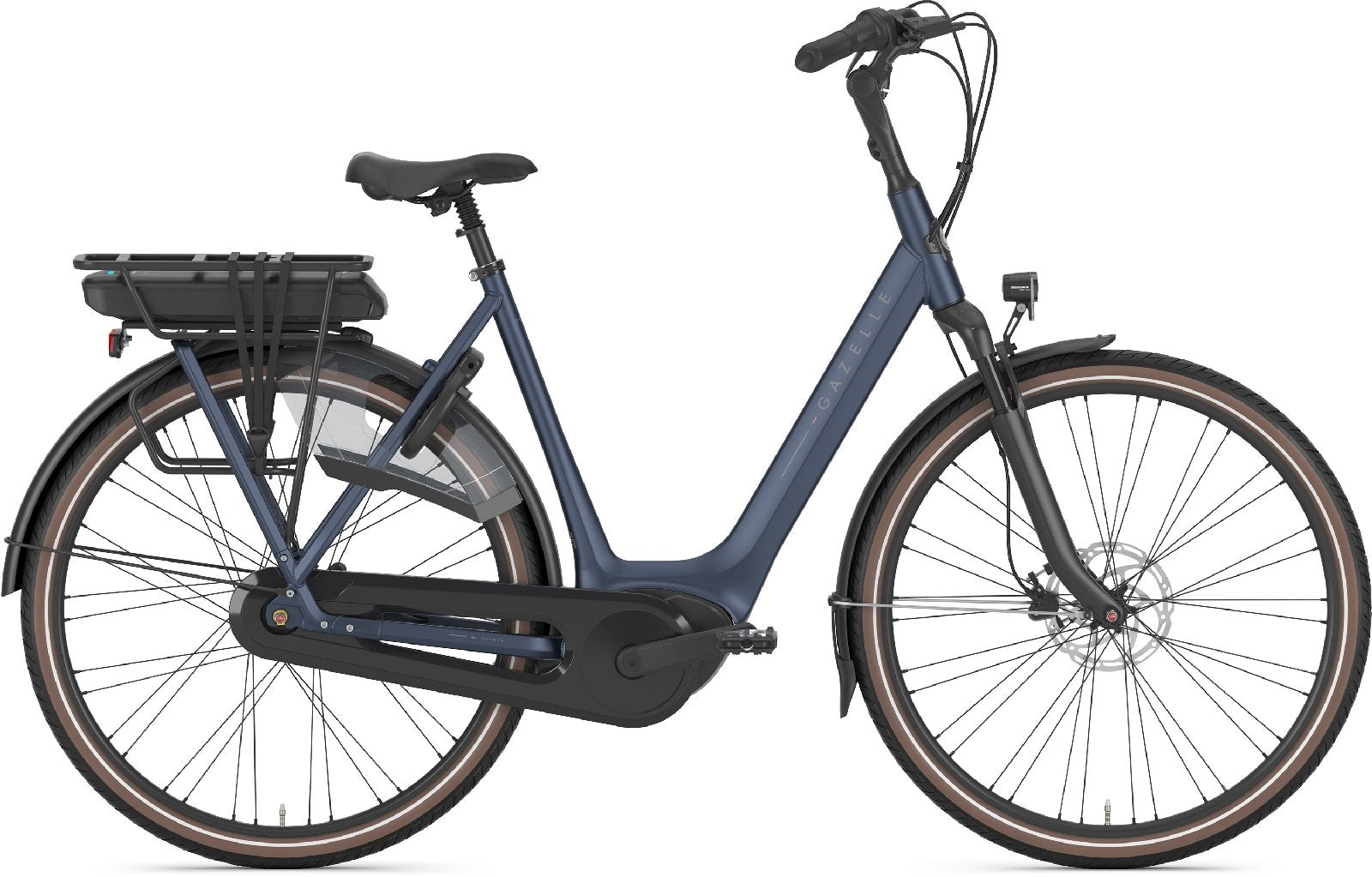  Gazelle Orange C8 HMB - 400 Wh - 2025 - 28 Zoll - Tiefeinsteiger