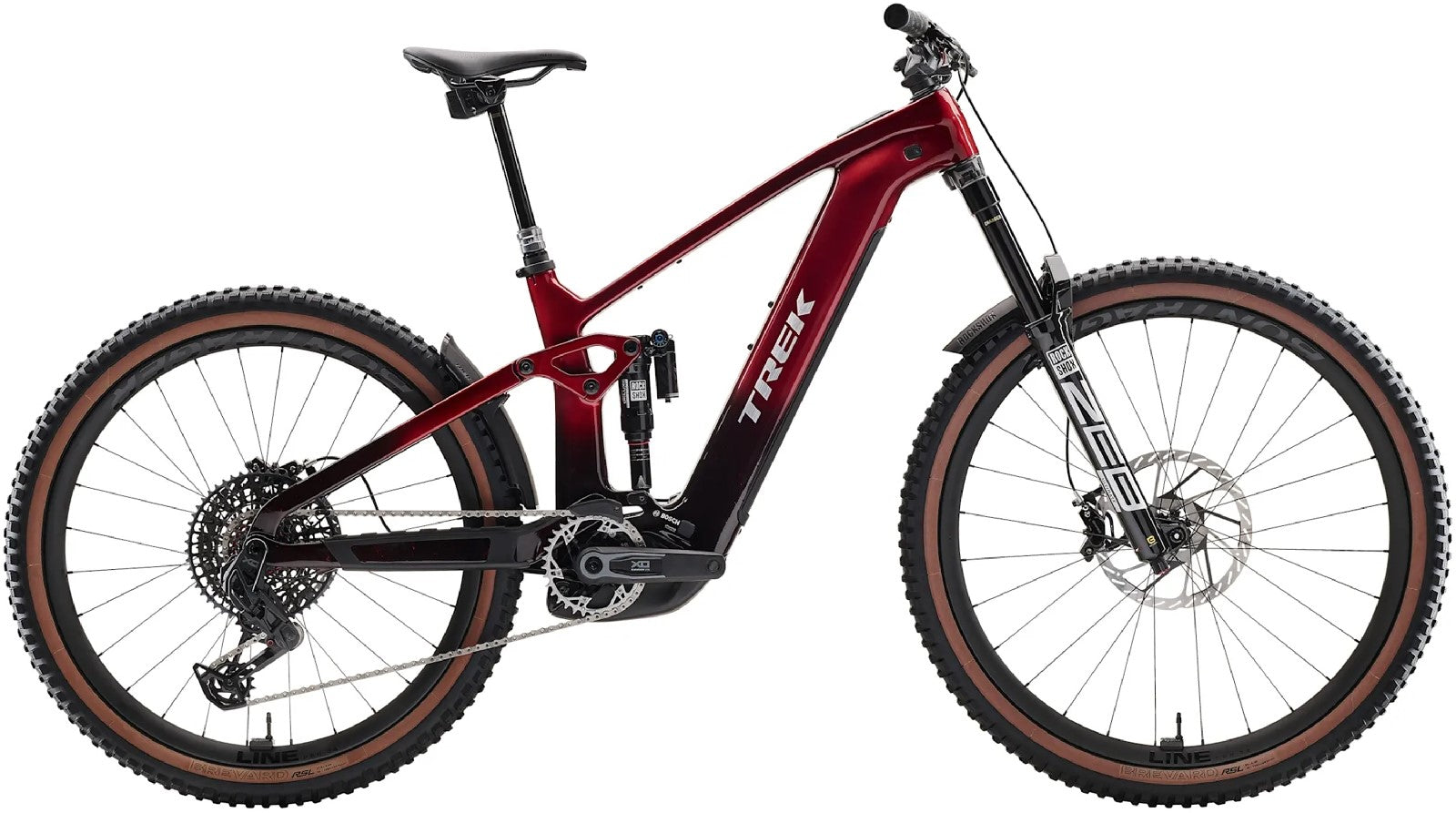  Trek Rail+ 9.9 X0 AXS T-Type Gen 5 - 800 Wh - 2025 - 29 / 27,5 Zoll - Fully