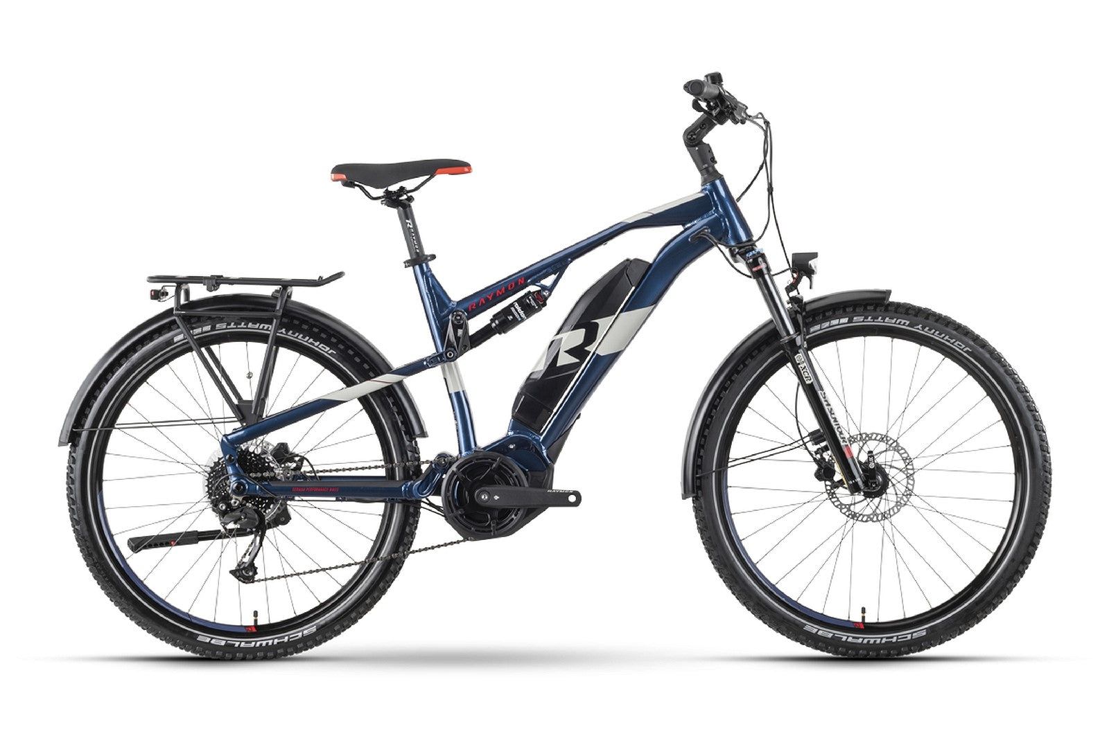  Raymon CrossRay FS E 4.0 - 500 Wh - 2024 - 27,5 Zoll - Fully