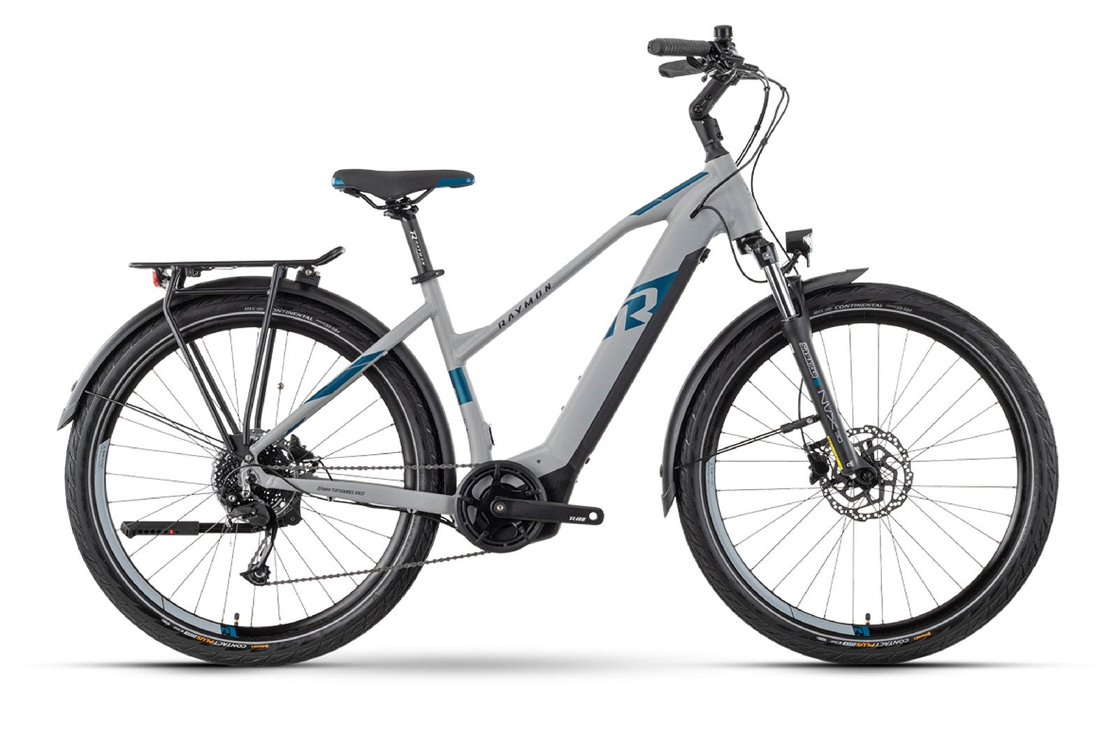  Raymon TourRay E 5.0 - 500 Wh - 2024 - 27,5 Zoll - Trapez