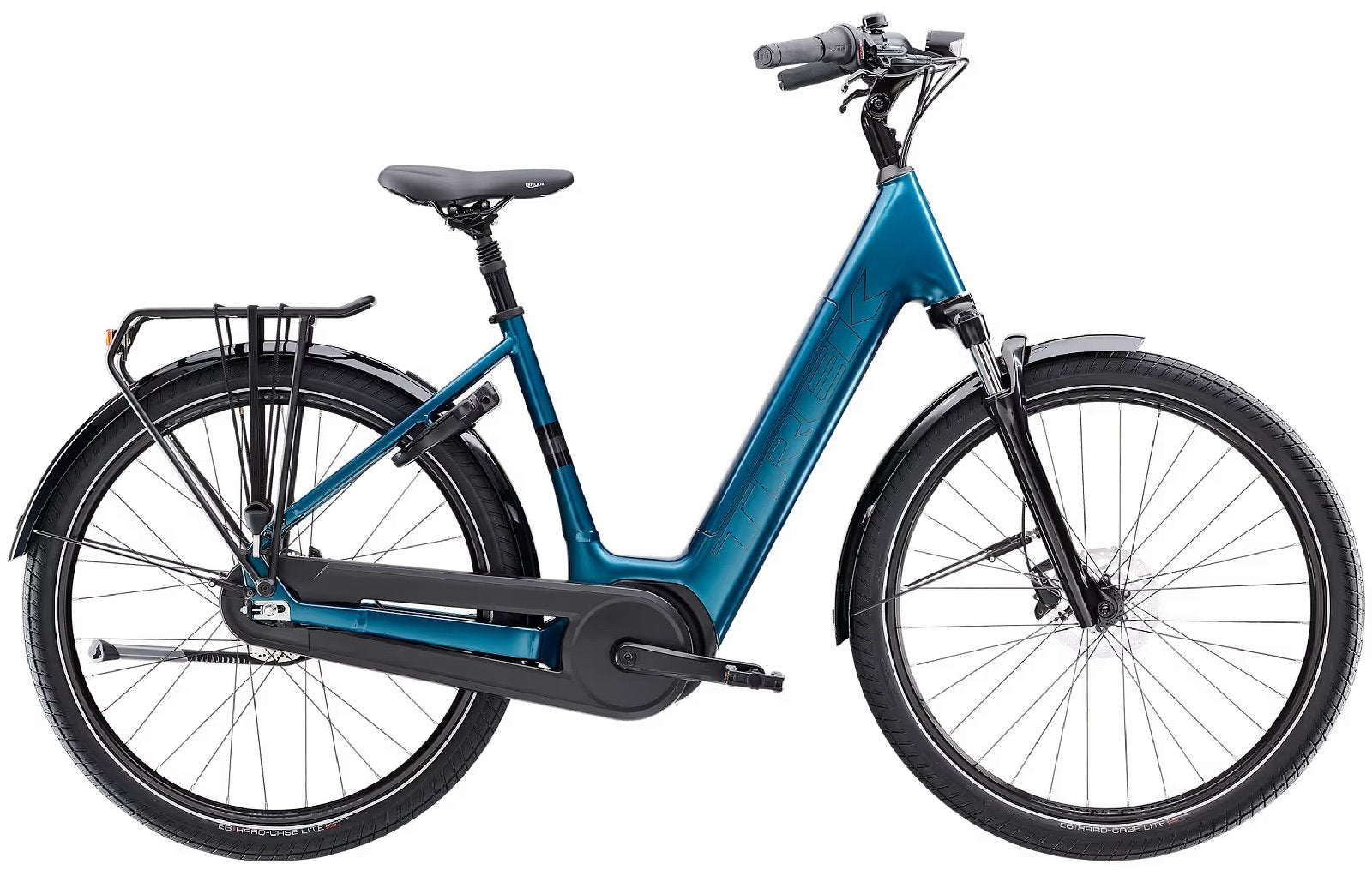  Trek District+ 3 Lowstep - 545 Wh - 2025 - 27,5 Zoll - Tiefeinsteiger