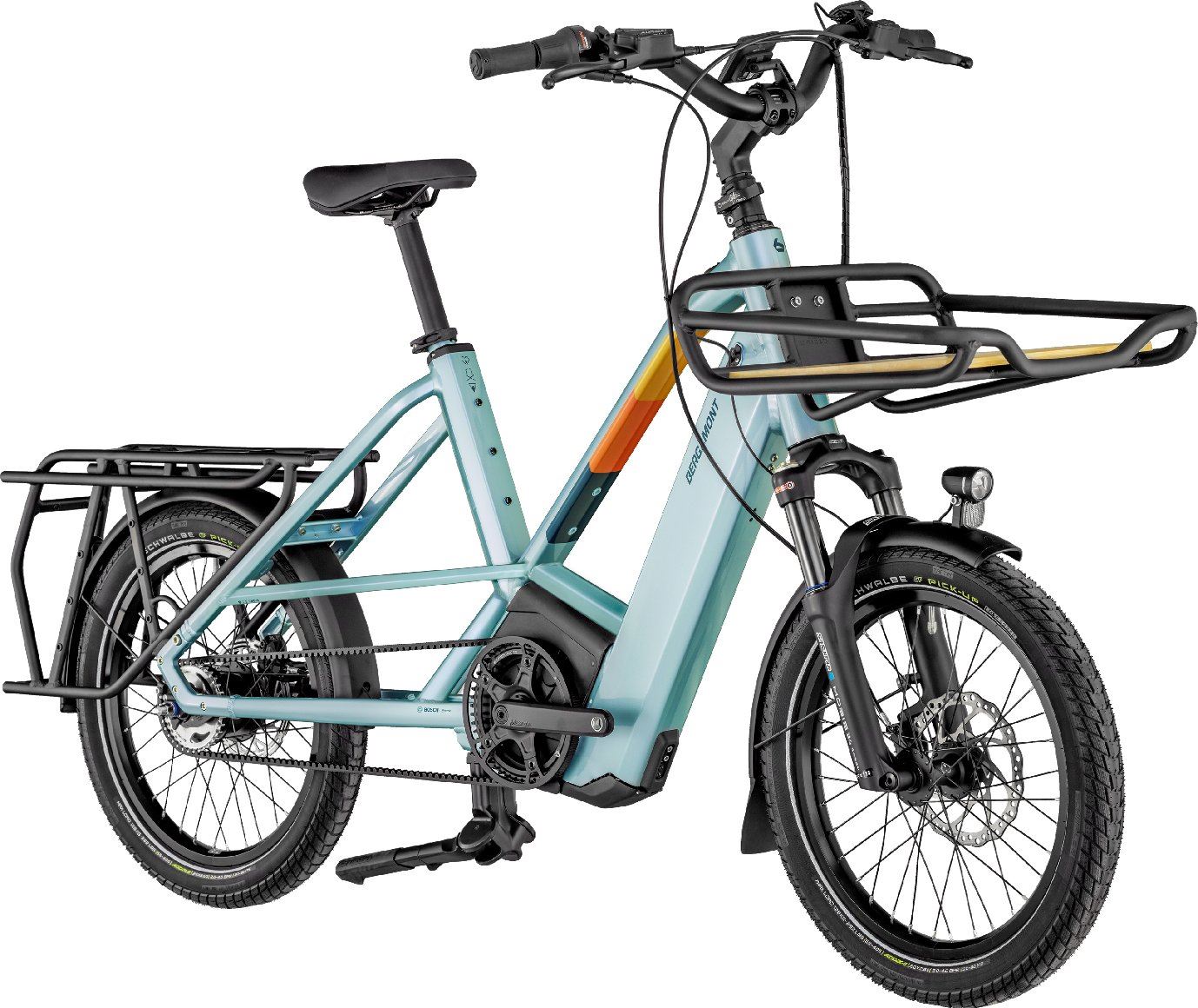  Bergamont Hans-E LT - 500 Wh - 2024 - 20 Zoll - Damen Und Herren