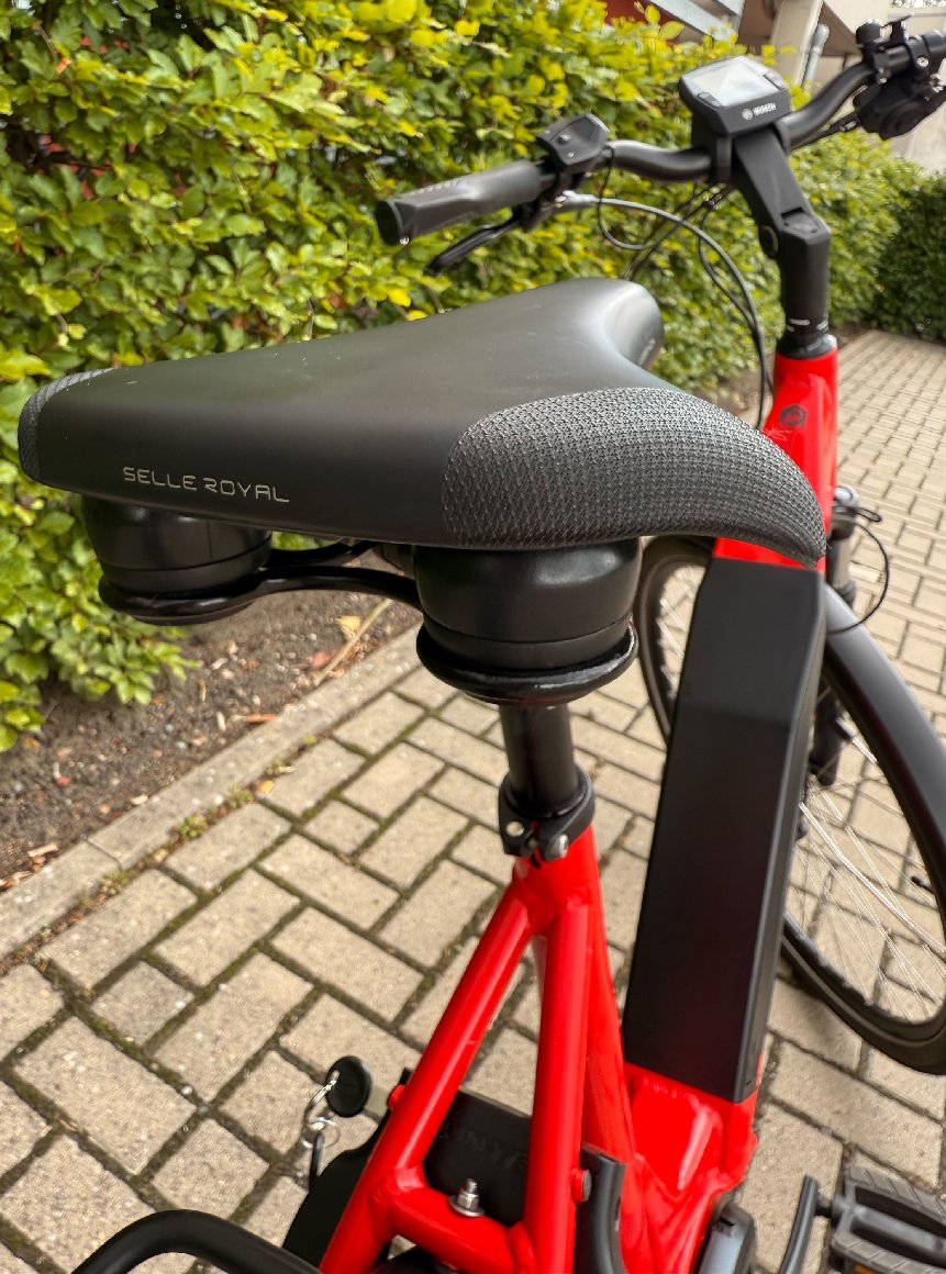  Victoria ETrekking 8.8 Vorführbike Mit 1711 Km - 400 Wh - 2023 - 28 Zoll - Tiefeinsteiger
