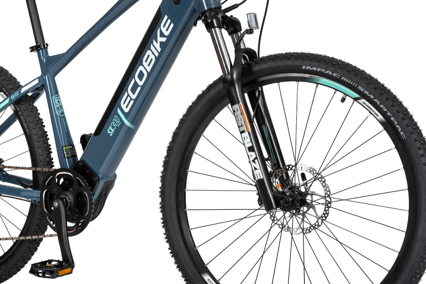  Ecobike SX300 20" Green - 612 Wh - 2022 - 29 Zoll - Damen Und Herren