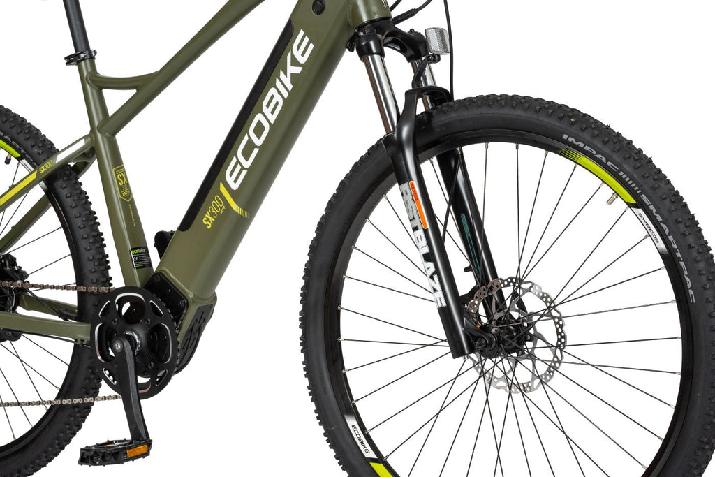  Ecobike SX300 20" Green - 612 Wh - 2022 - 29 Zoll - Damen Und Herren